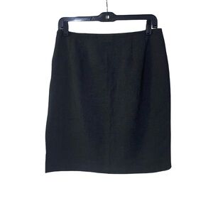 Lord & Taylor Elegant Black Pencil Skirt
